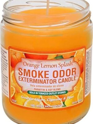 Smoke Odor Exterminator Candle Orange